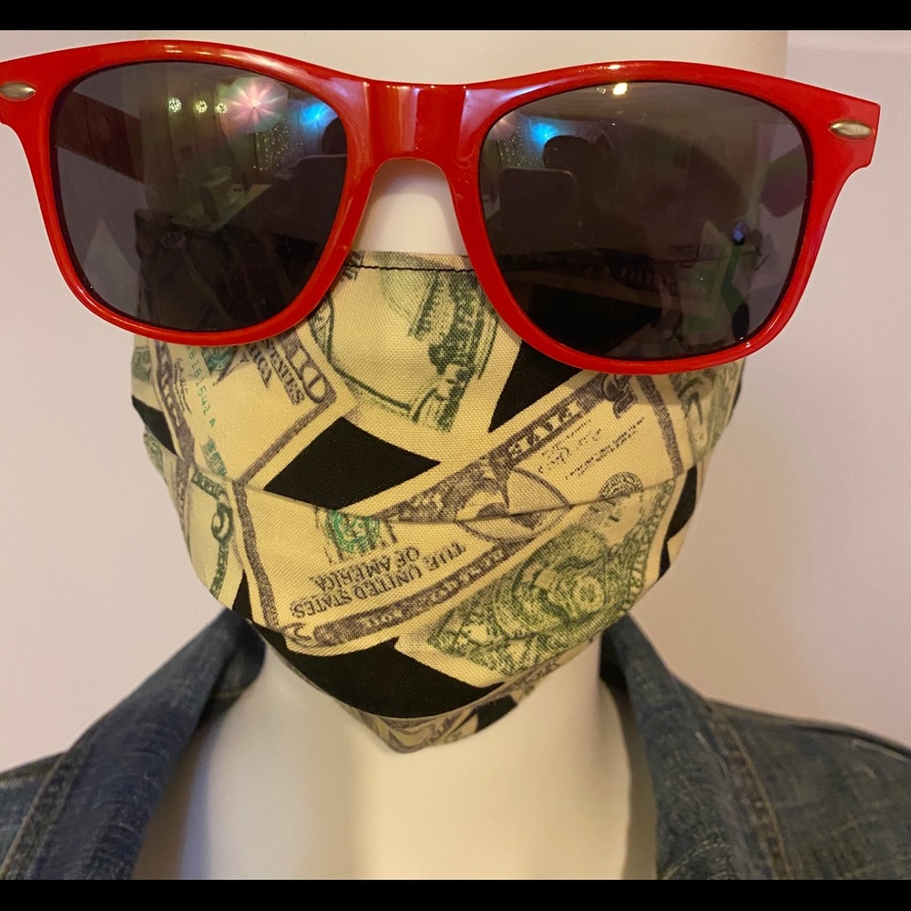 Bundle 3 for $20 Scattered money fabric face mask